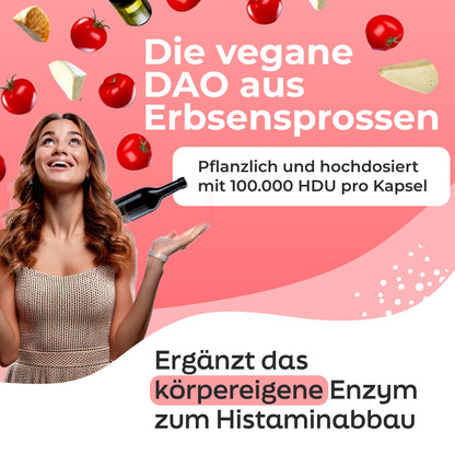 Enzymio DAO hochdosiert und vegan